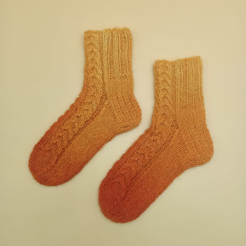 cálidos calcetines de navidad